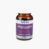 A brown bottle labelled Revite Ashwagandha + B6 60 Capsules offers benefits like improved sleep quality, calmness, mental clarity, and energy support.