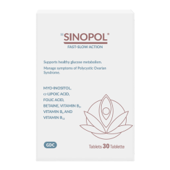 Sinopol box (30 tablets) labelled 