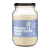 The Harvest Table Pregnancy and Breastfeeding Shake 500g Vanilla is a nourishing vanilla-flavoured shake for mums-to-be, packaged in a glass jar with a purple and white label, containing pale powder.